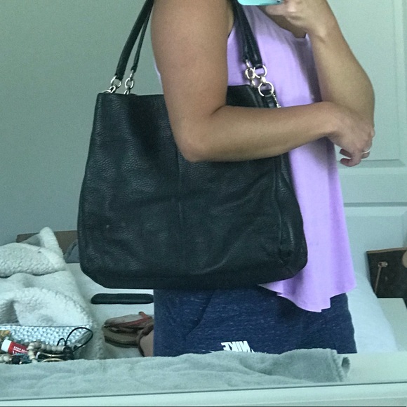 Black coach purse - Picture 3 of 3